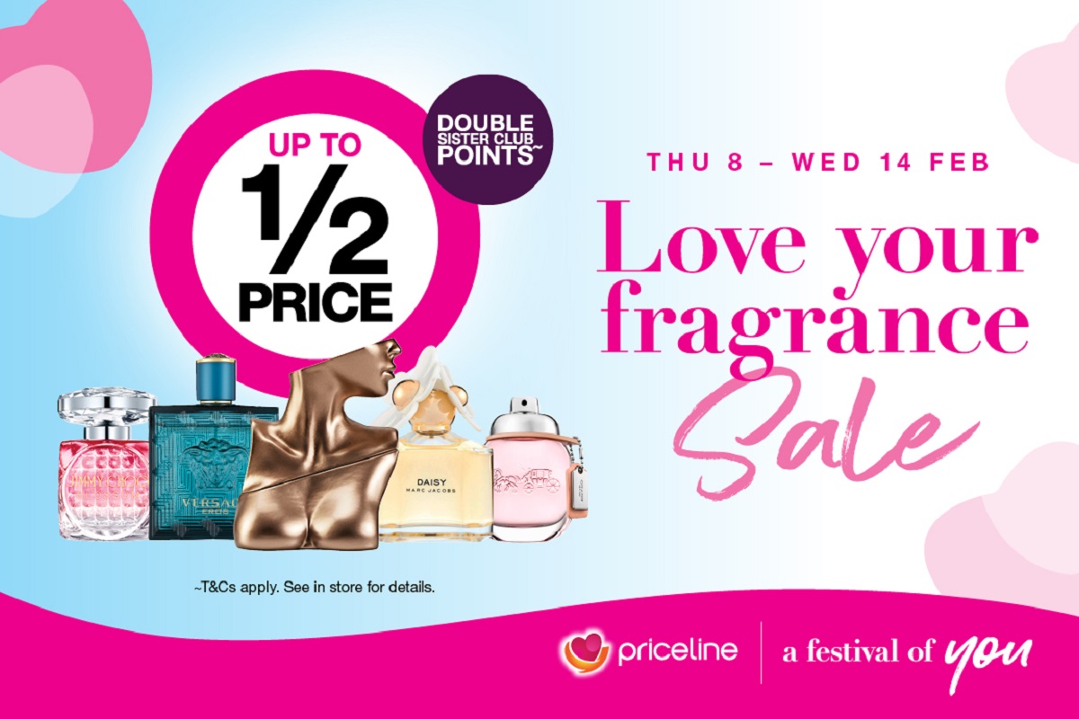 Priceline discount fragrance sale