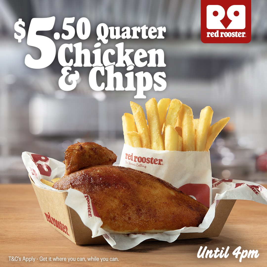 $5.50 Quarter Chicken & Chips