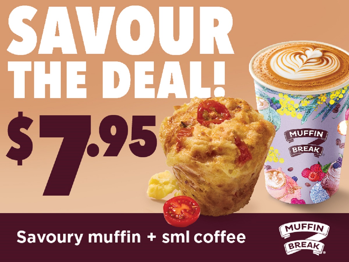 Savoury Muffin & Coffee Deal